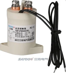 SAYOON 1000V high voltage HV  50A charging station   DC Contactor  Direct current DC power electric relay  SEV50AD SEV50BD