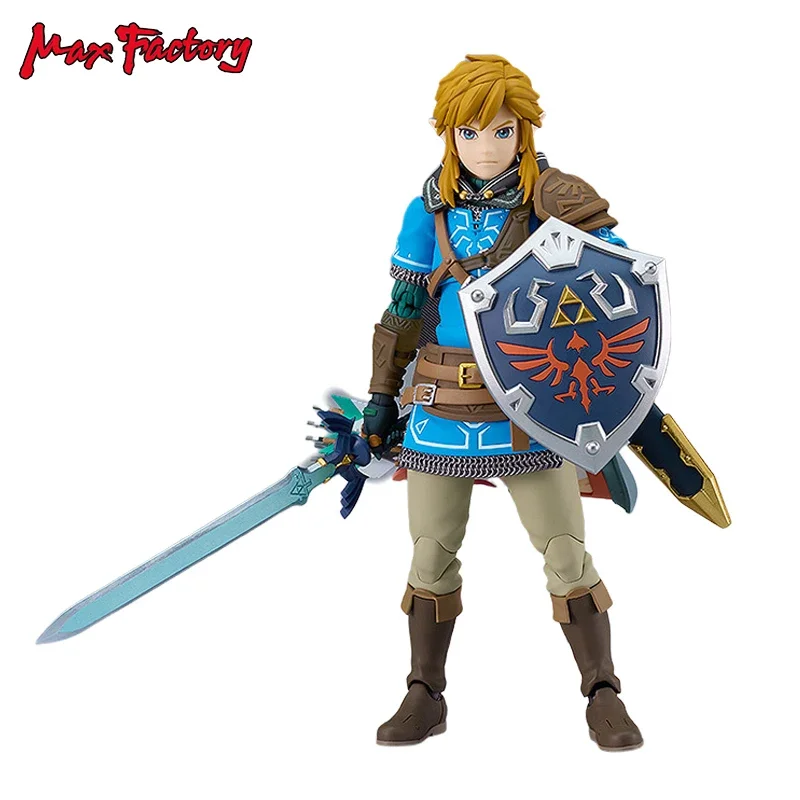 Original Max Factory FIGMA 626-DX Link The Legend of Zelda Genuine Action Figurine PVC Collectible Model Statuette Ornament Gift