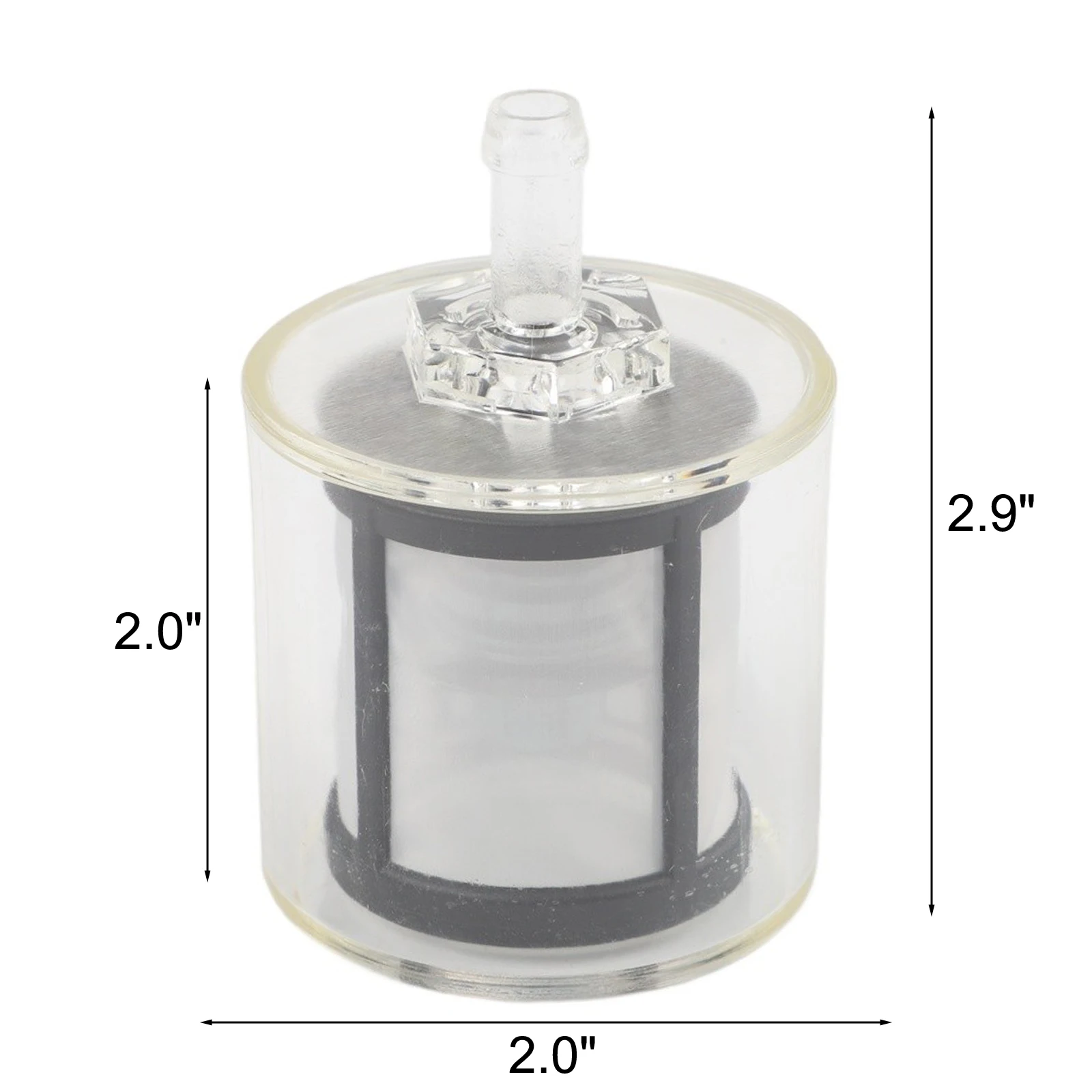 Fuel Filter 4165884 for CAT 226D 232D 239D 249D 257D 262D 272D 287D Compatible with Compact Track Loaders and Mining Equipment