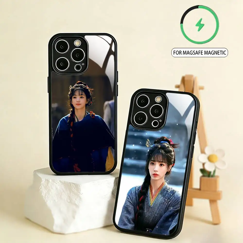 

A-Actor T-Tian Xiwei Phone Case For iPhone17,16,15,14,13,12,11 Plus,Pro Max Magnetic For Magsafe Wireless Charging