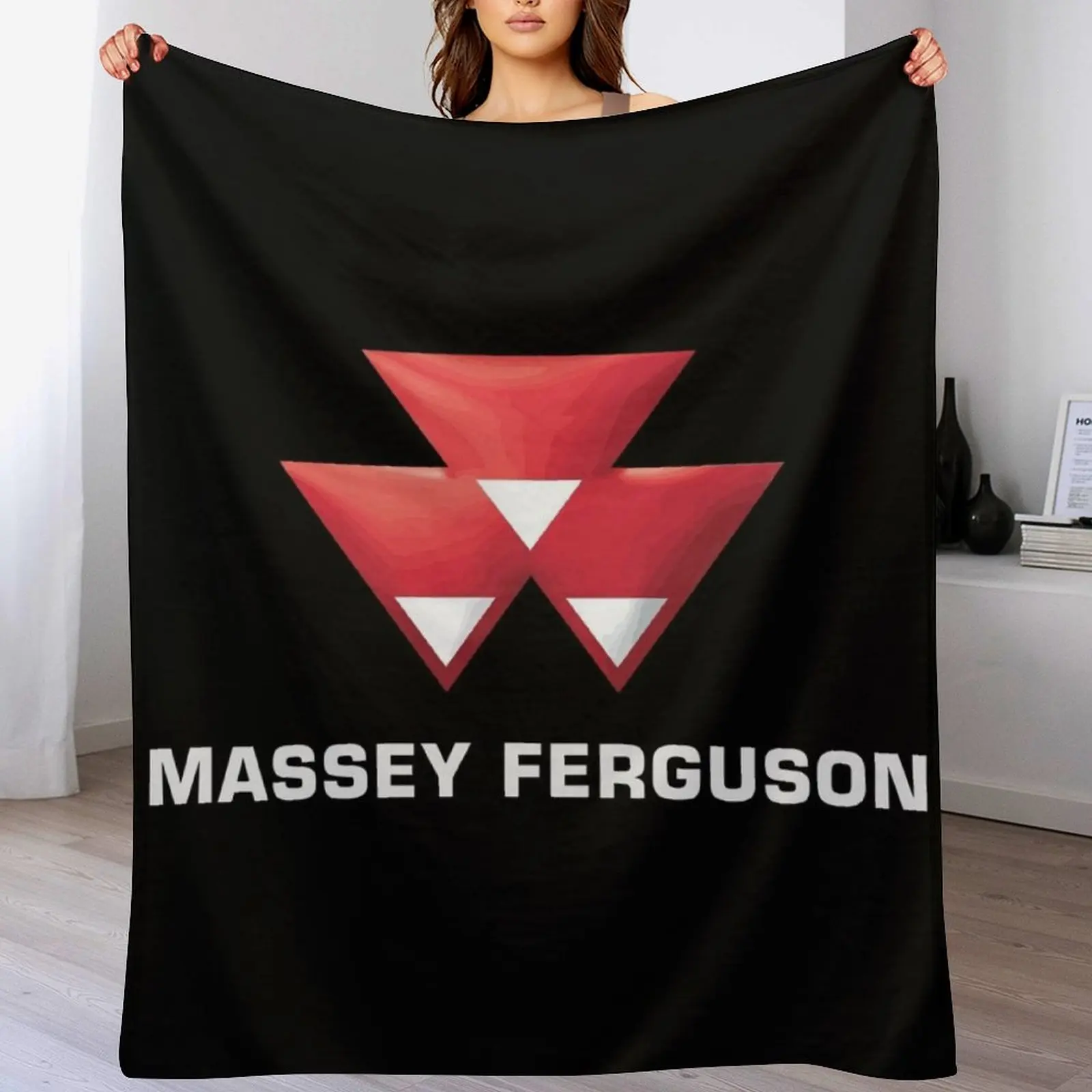 Massey Ferguson agricultural Throw Blanket Moving Single Luxury Thicken Blankets