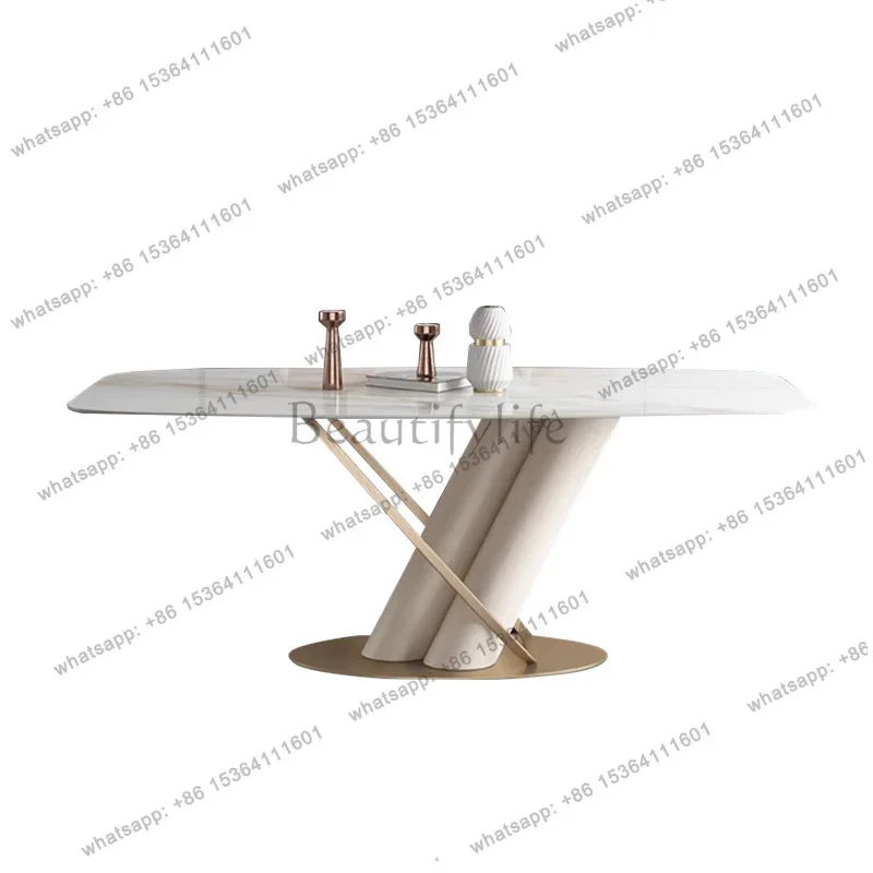 

Столы для столовой FGRestaurant: креативные, в скандинавском стиле, для вечеринок, отелей, простые обеденные столы, прямоугольные, металлическая мебель, Linge De Table