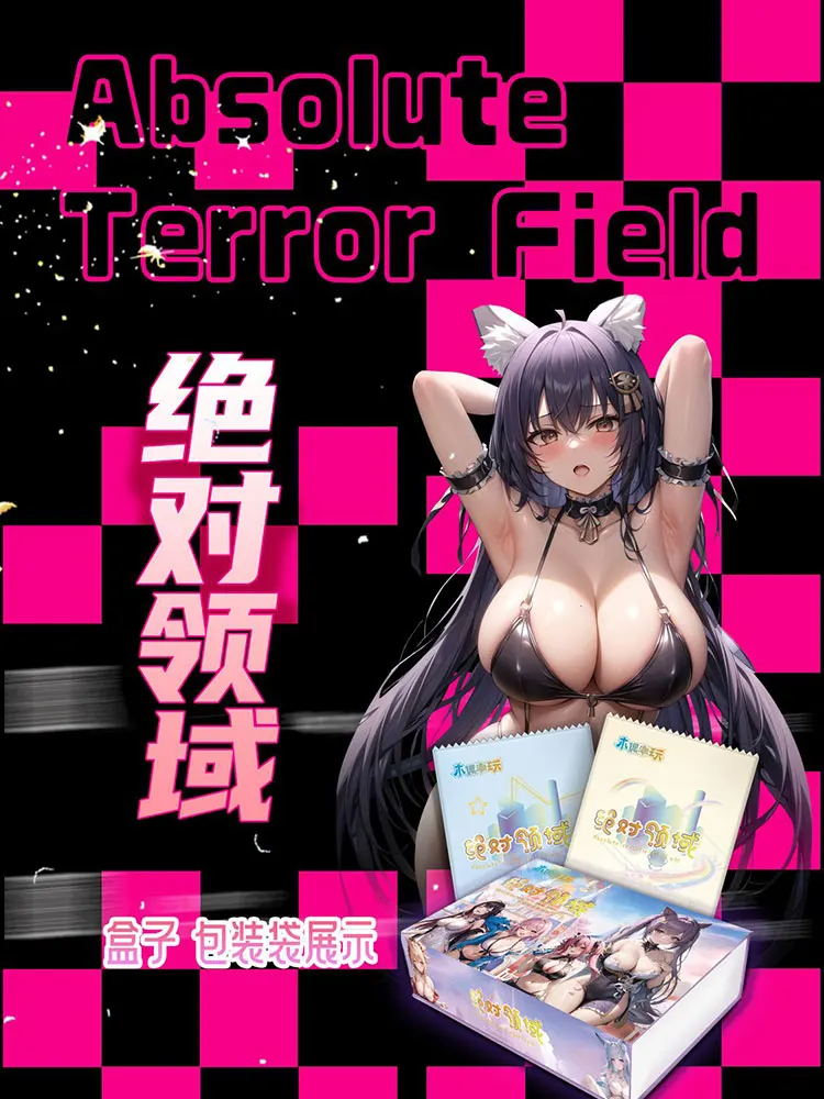 Goddess Story Absolute TerrorField Collection Card Waifu Card Girl Party ACG CCG TCG Booster Box Doujin Toys And Hobby Gift