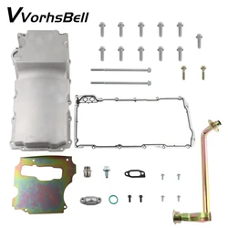 Engine Oil Pan Assembly Kit 302-1 Sturdy MetaRear Sump for LS Engines LS1 LS2 LS3 LS6 4.8L 5.3L 6.0L 6.2L 302-2