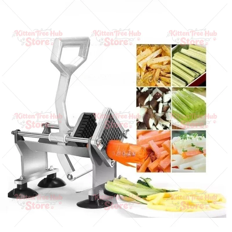 Commercial Heavy Manual Stainless Steel Multifunctional Kitchen French Fry Potato