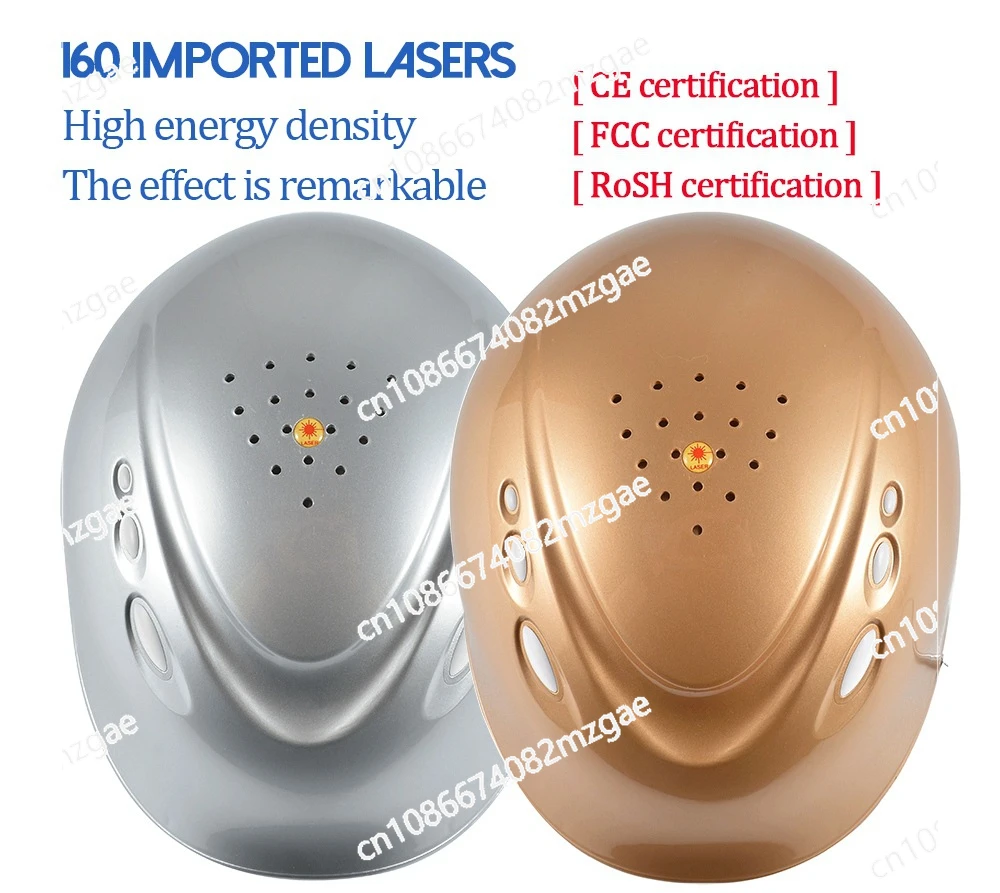 Newest Laser Hair Growth Helmet 160 Diode Cap Anti Hair Loss