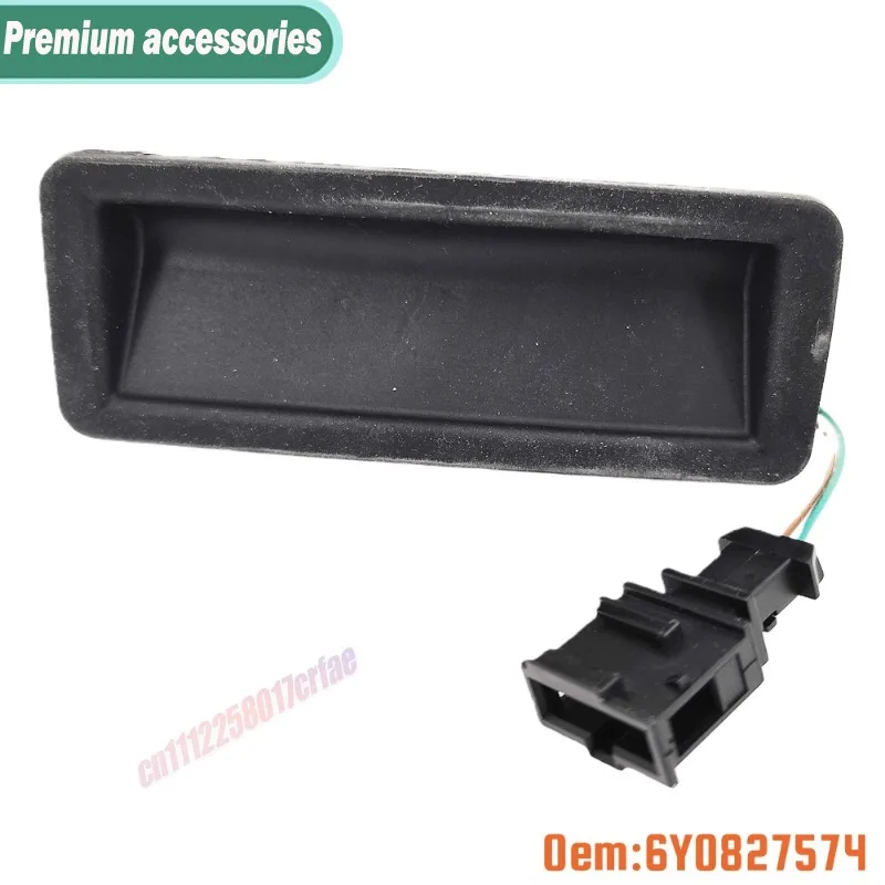 For Skoda Fabia 2000-2008 6Y0827574 Car Rear Trunk Door Switch Tailgate Pull Handle Hatchback Lid Boot Hatch Lift Gate Repair