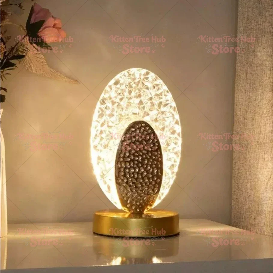Modern Crystal Acrylic Decor Romantic Atmosphere Accent