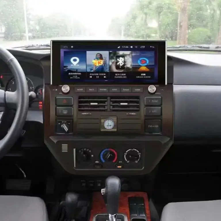TOP Android Screen For Nissan Patrol Y61 2010-2022 Mobile Phone Charging Carplay GPS Car Radio Multimedia Player Navigation