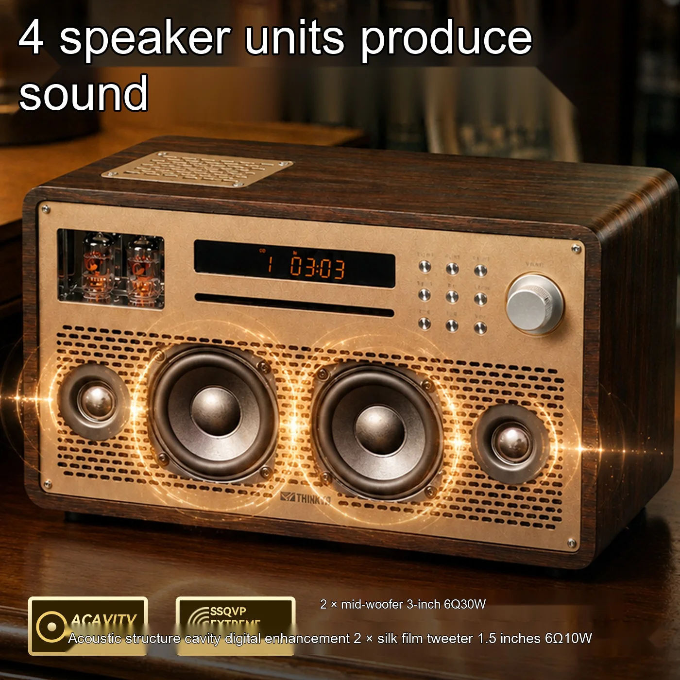 THINKYA JA-329 Lecteur CD à tu - Audio Music In Youtube avis et prix