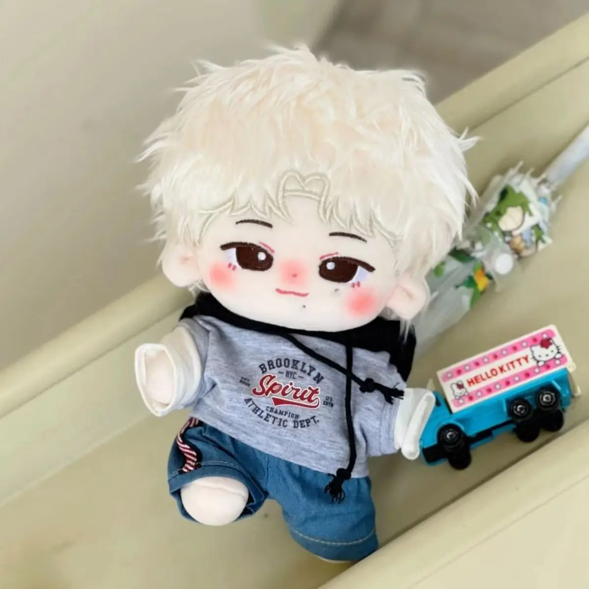 20 سنتيمتر المعبود دمية Enhy دمية القلم BABY KOR الرجال فريق مجموعة فستان متابعة القطن دمية محشوة أفخم ألعاب الدمى للأطفال الكبار عيد الميلاد