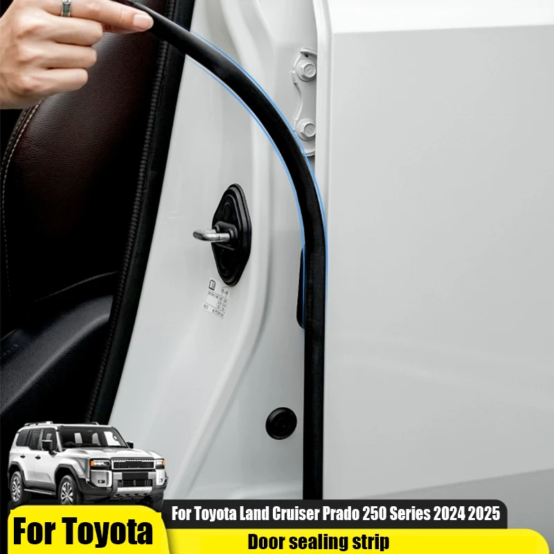 

Car door sealing strip B-pillar C-pillar sound insulation sealing strip For Toyota Land Cruiser Prado 250 Series 2024 2025
