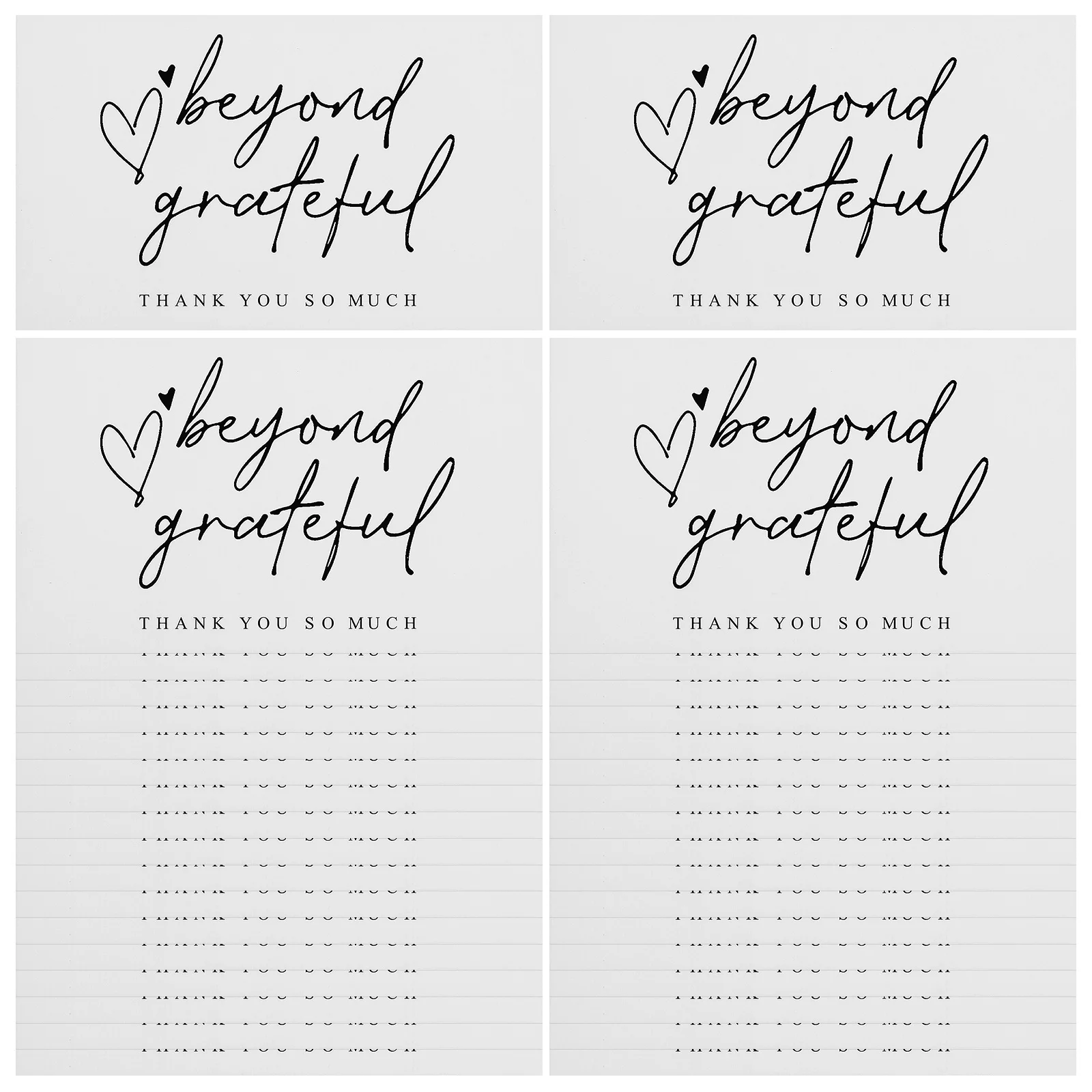 

100pcs Thank You For Business Cute Paper Thanks Bulk Small Business Gift Cards Decorative Order Cards Wrapping Printing Products