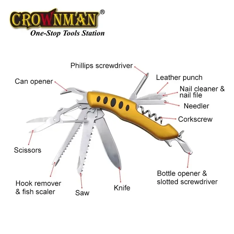 2026 Latest Multi-Purpose Folding Knife 160mm Stainless Steel Blade with Lightweight Aluminum Alloy Handle for Outdoor