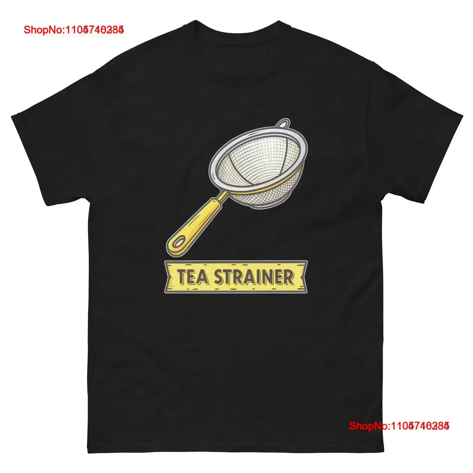 Tea Strainer Kitchen Home Cooking Culinary Utensil T Shirt vintage Washed Top For Everyday Wear graphic streetwear vintage