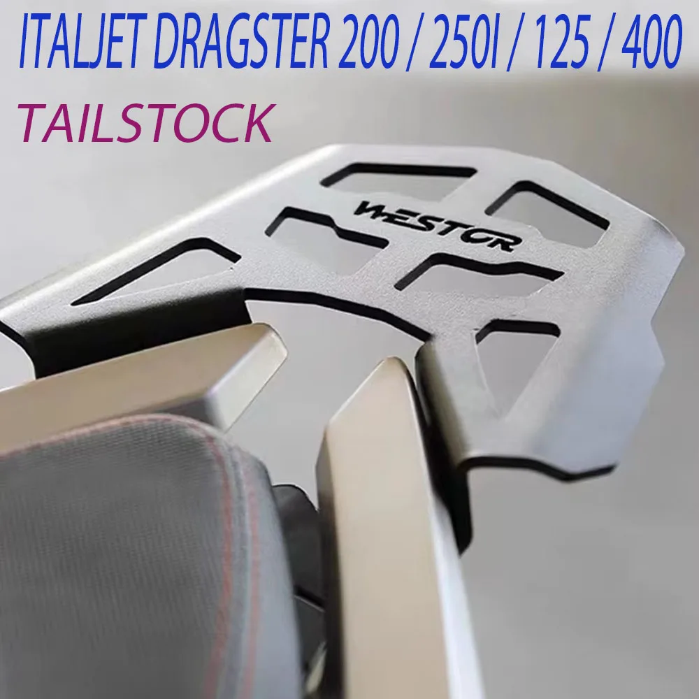 

New Luggage Rack Italjet Dragster 200 / 250i / 125 / 400 Rear luggage Rack Bracket for Italjet Dragster 200 / 250i / 125 / 400