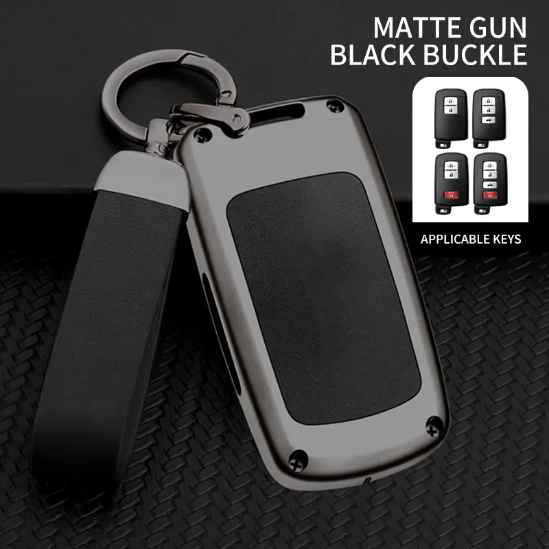 Car Remote Key Case Cover Shell Fobfor Toyota Auris Camry RAV4 Avalon Yaris Verso 2012 2013 2014 2015 2016 2017 2018 Accessories view 4