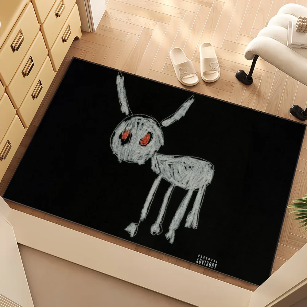 

Рэпер Дрейк Для всех собак Дверной коврик Добро пожаловать Нескользящий пол Спальня Кухня Ванна Балкон Прихожая Ковер Украшение дома Ковер