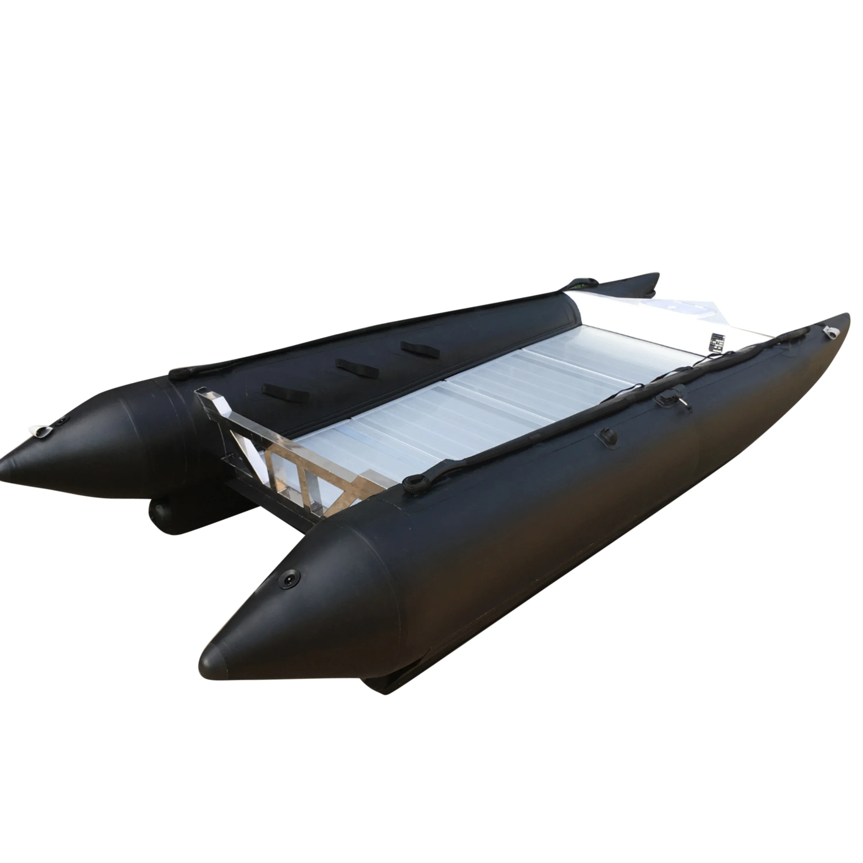 Goethe Goboat GTG410 14ft Outdoor Sport High Speed Catamaran Inflatable Fishing Camping Rowing Drifting Boat