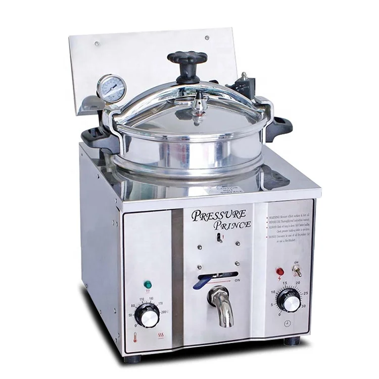 Professional CertificateKitchen Equipment Electric /gas Industrial Pressure Fryer