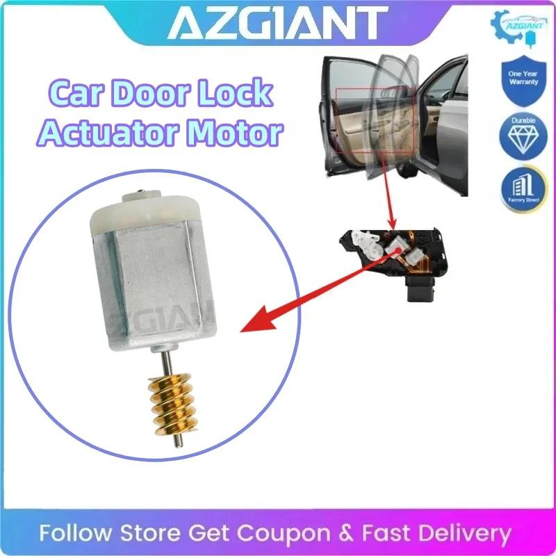 

AZGIANT Car Centre Door Lock Motor FC-280 Quiet Operation 12V DC For 2007-2016 Volvo S80 MK2 Interior Replacement Parts