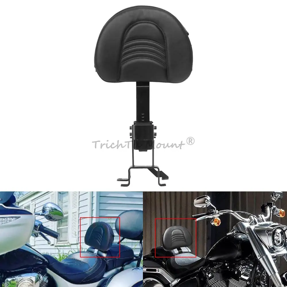 Motor Rear Driver Backrest Pad Adjustable Rider Sissy Bar For Indian Roadmaster Chieftain Vintage Springfield Chief 2014-2025