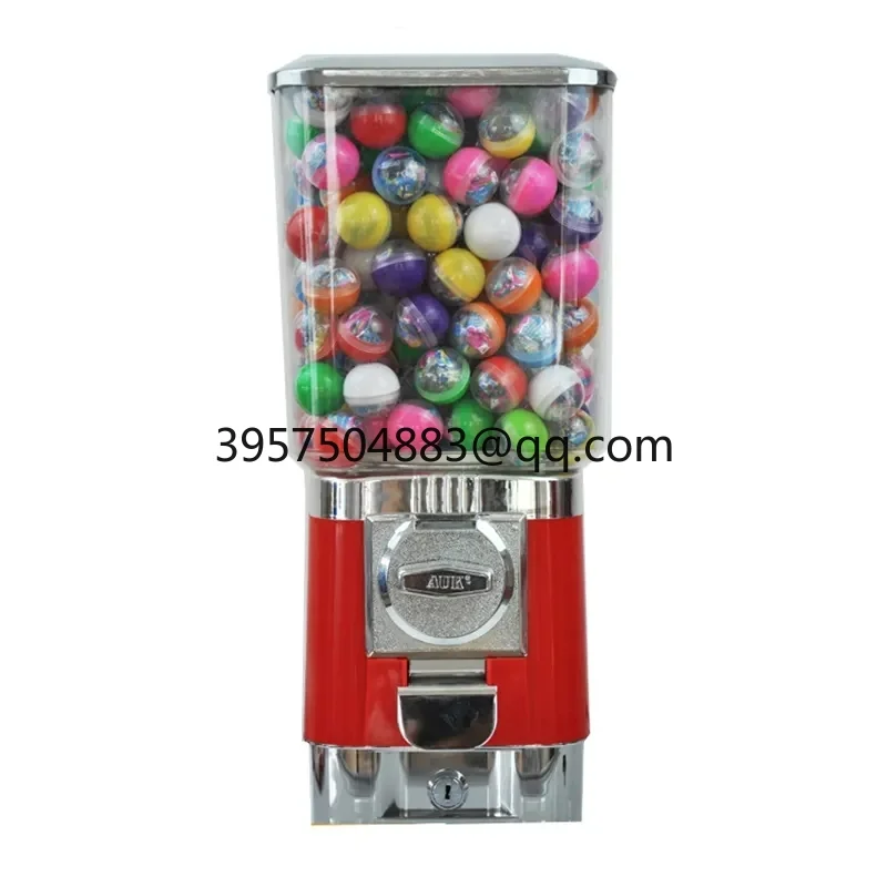 

Candy Gumball Vending Machine, Capsule Toy Bouncing Ball Dispenser, Commercial Vending Machine for Retail