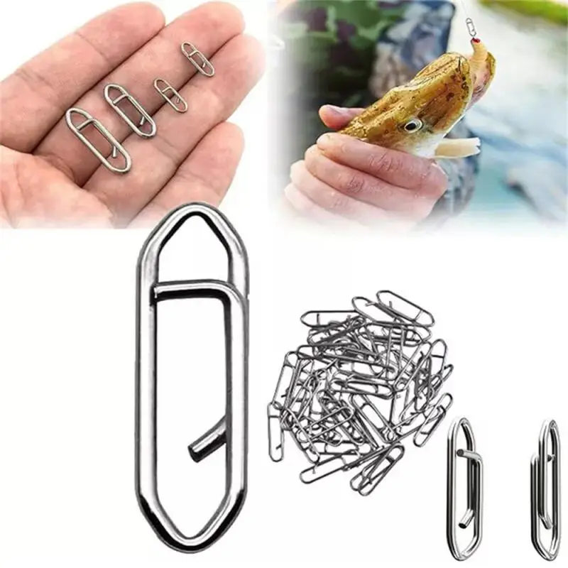 Hebilla de pesca clip de alimentación clip rápido de acero inoxidable clip de agua superior reemplazo rápido conector de conexión rápida