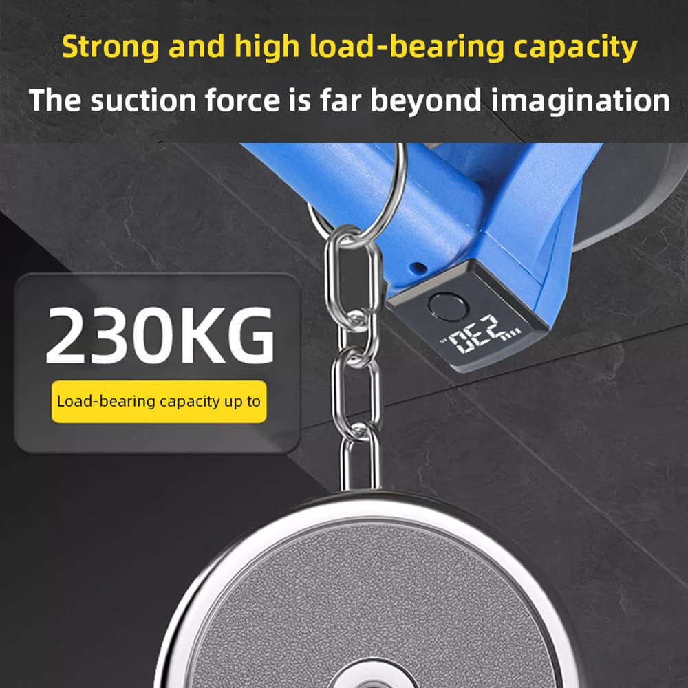 كوب شفط كهربائي، أكواب شفط كهربائية محمولة بقاعدة 10 بوصة مع شاشة LED لرفع بلاط الجرانيت الزجاجي الكبير المعدني