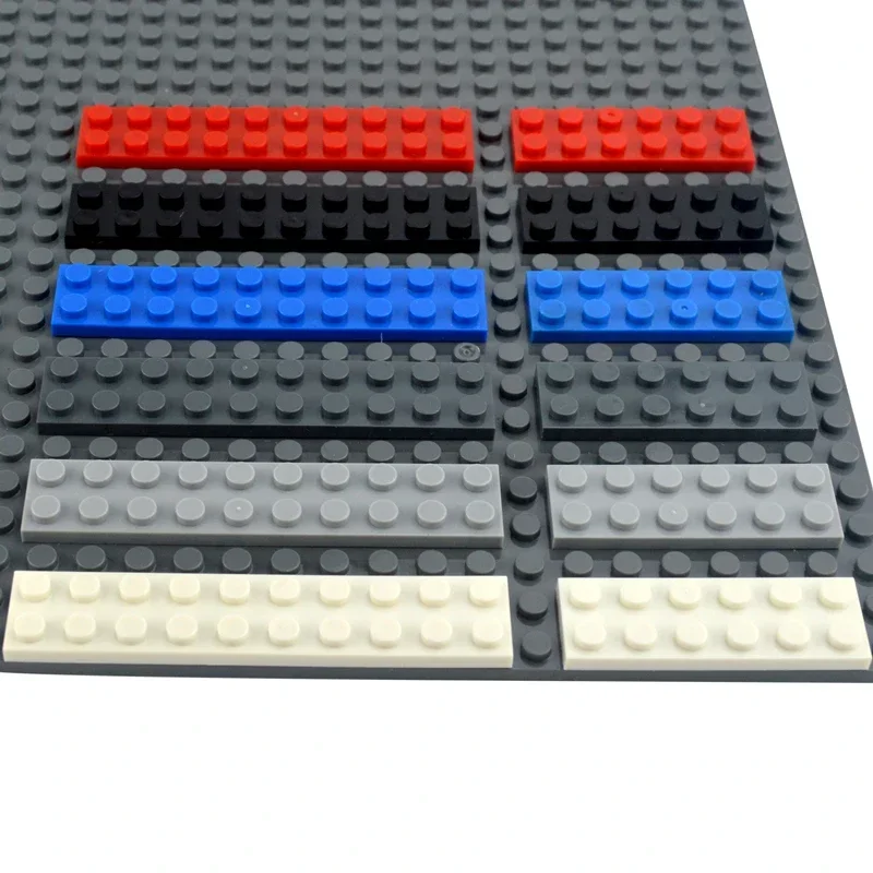 Piezas clásicas tamaño 2x6 2x8 2x10 puntos multicolor educativo creativo DIY conjunto a granel bloques de construcción figuras delgadas ladrillos