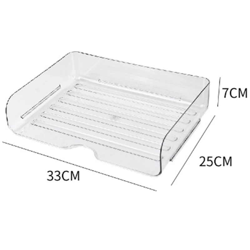 Top-Office Organization And Storage, Letter Tray Desk Organizer, Stackable Document Organizer, Paper Organizer,4Pcs