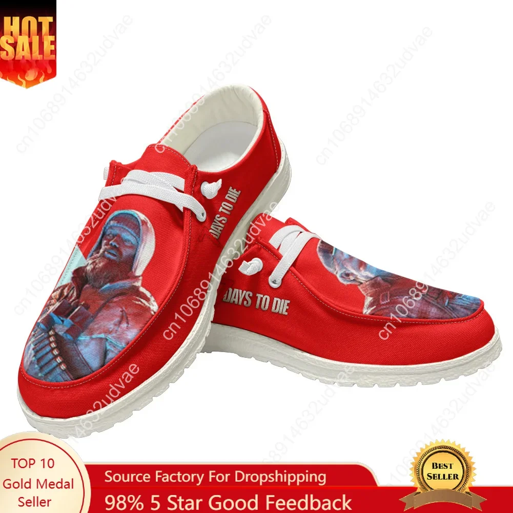 

7 Days to Die Casual Shoes Men Woman Flat Shoe Breathable Indoor Outdoor Lightweight Footwear Couple Custom Made Shoe