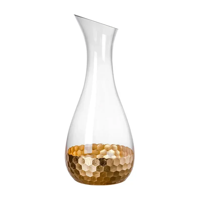 Lead-free Crystal Glass Bottle Wine Decanter European-style Household Wine Brandy Champagne Wine Dispenser Creative Wine Set