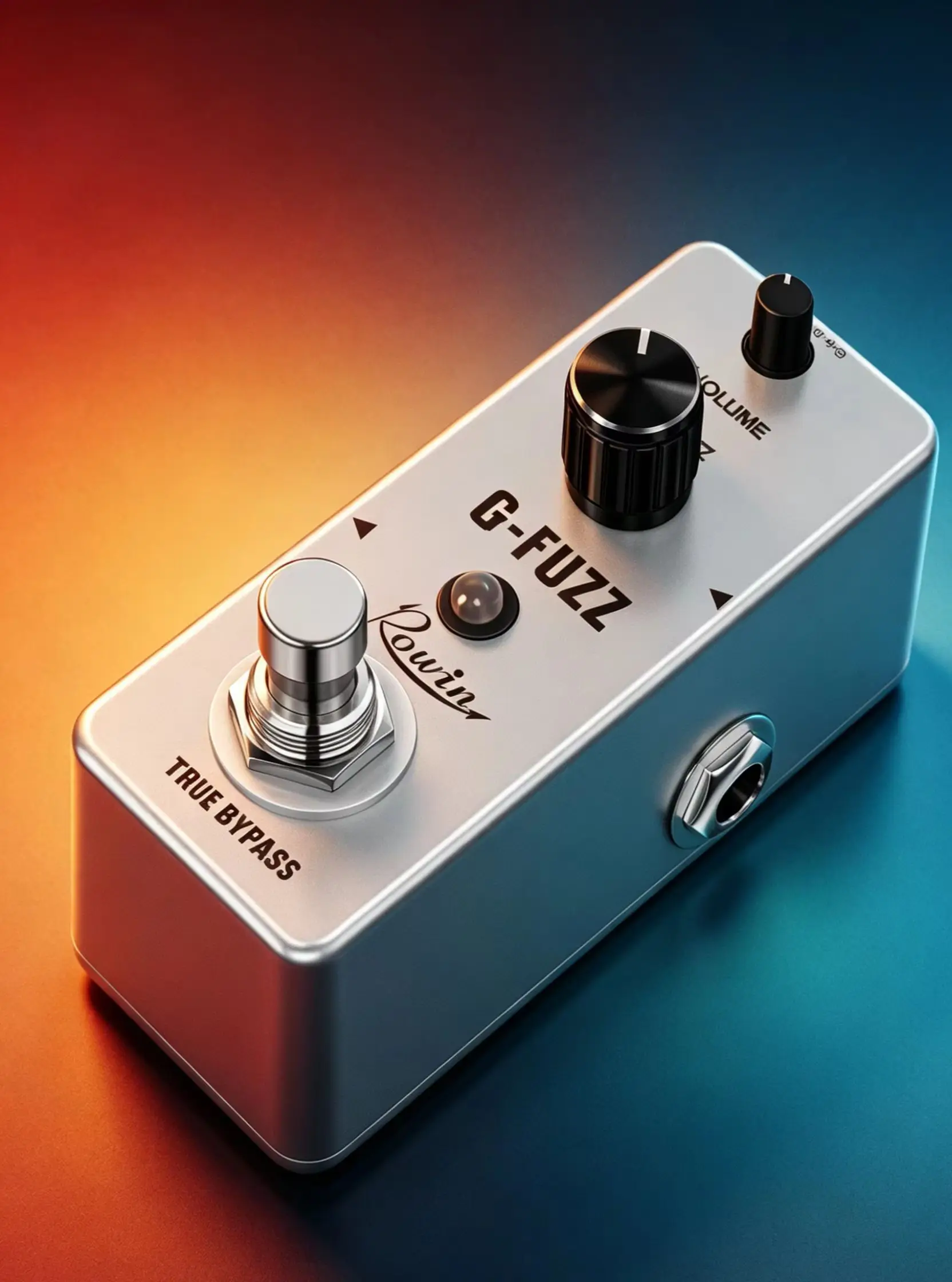 Rowin LEF-322 G-FUZZ Analog Guitar Fuzz Effect Pedal For Electric Guitar & Bass True Bypass