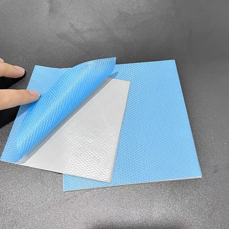 15w GPU CPU Heatsink Cooling Conductive Silicone Pad High Performance Thermal pad 40*80mm 100*100mm 100*200mm 200*200 200*400mm