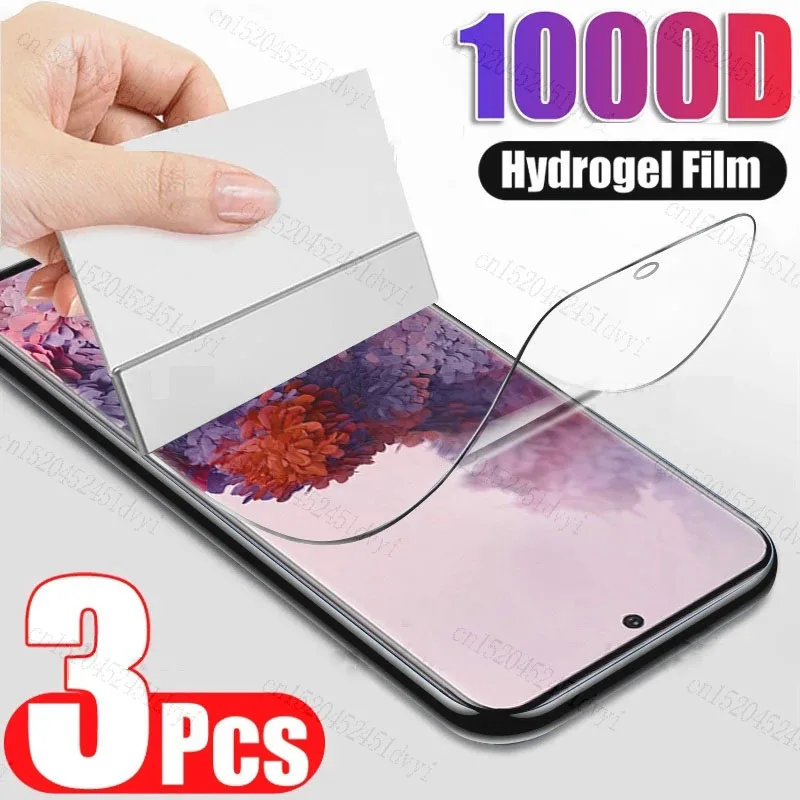 3 adet hidrojel Film için Oukitel WP22 WP20 Pro WP28 C31 Pro WP18 Pro ekran koruyucu