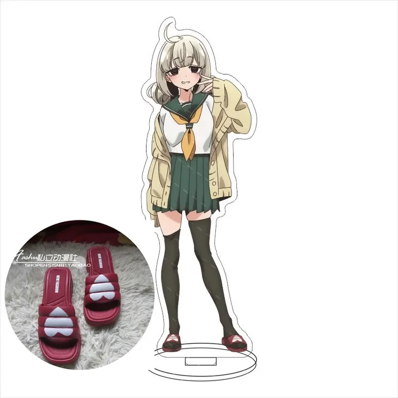 Mahou Shoujo ni Akogarete Gushing over Magical Girls Araga Kiwi Cosplay Costume Shoes Red Slippers