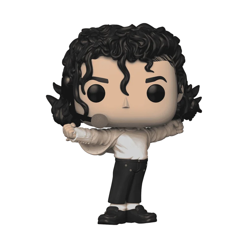 ファンコPOP! 本物のマイケル・ジャクソン - クラシックアルバムコレクション音楽アイコンビニールフィギュアアクションフィギュア模型玩具ギフト子供のための