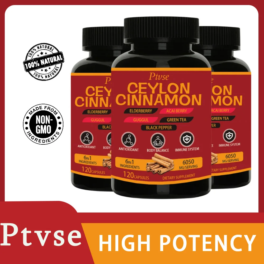 Premium Ceylon Cinnamon A Natural Supplement That Supports Healthy Blood Circulation, Brain and Joint Function