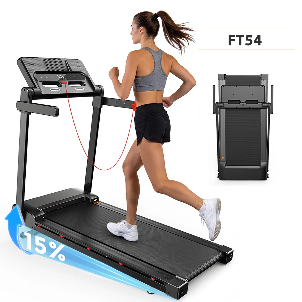 Formill X2NC/FT54/FT61/FT62 Automatische loopband met hellingsverstelling voor thuisfitness – EU-magazijn |   3 stijlen |   Opvouwbaar, hellbaar & met leuning |   Laag geluidsniveau en schokabsorptie