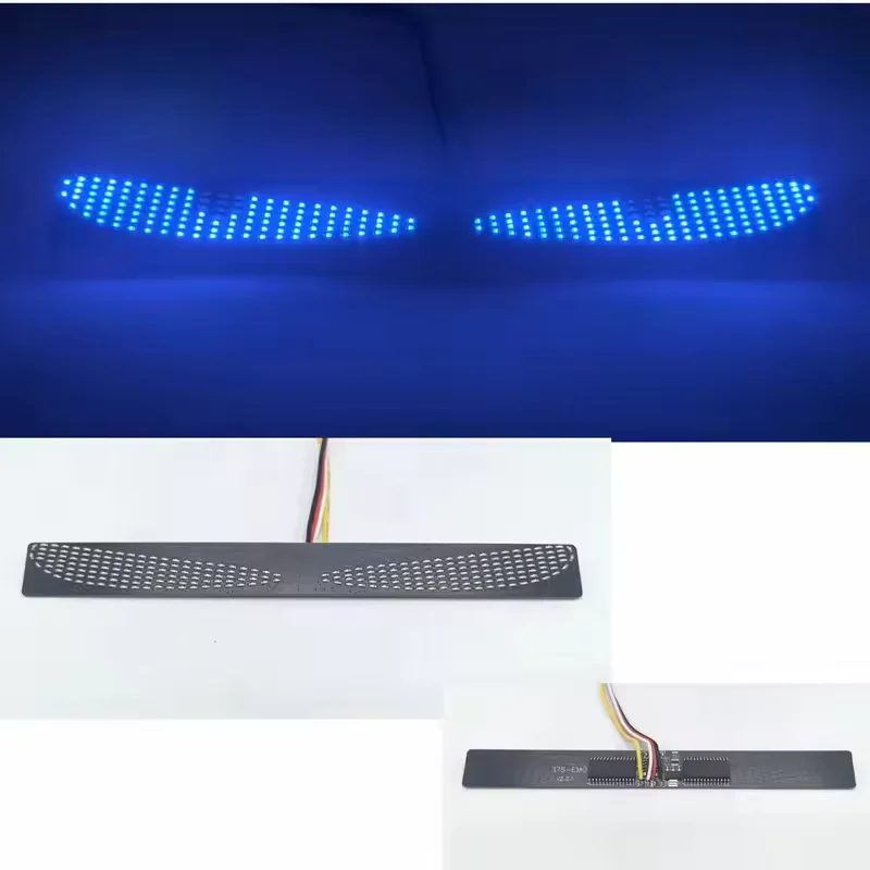 Pieza de luz LED de ojo para camión Tractor de Radio Control DIY 1/14 TAMIYA 56368 56371 56379 coche camión RC FH16 56375 56360 R620 1851