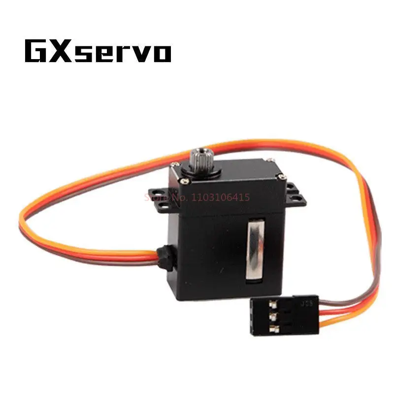 Gxservo Meritorious 9g Digitale 6kg Servo Alle Metalen Modelvliegtuigen Robot Model Auto Verschuiven Kleine Servo Accessoire Upgrade Rc