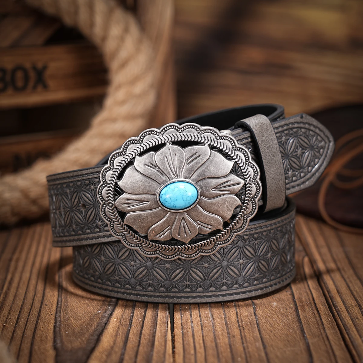 حزام كاجوال فردي ورجعي، إكسسوار ملابس على الطراز الغربي، إبزيم معدني، حزام PU، مناسب لكل من الرجال والنساء