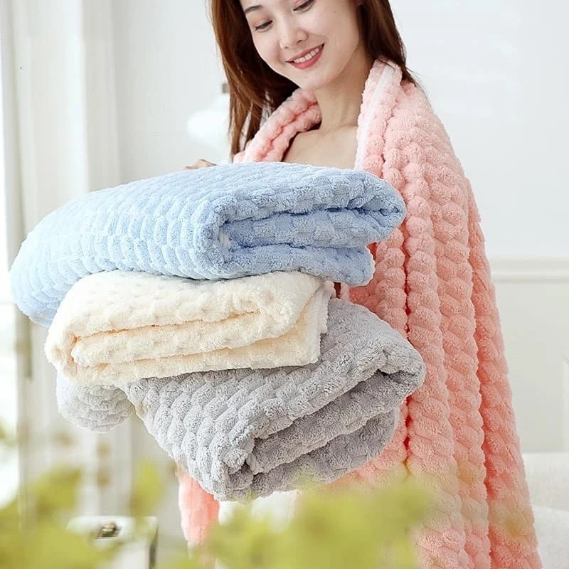 

High Quality Large Size Bath Towel 90 x 170 cm Super Soft Bathroom Towel Gym Towel Sports Towel Beach Towel Super Absorbent 1pc