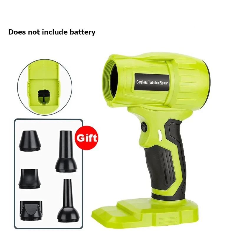 

Беспроводная турбовоздуходувка 350 Вт, 18 В, бесщеточная, для мощной очистки от пыли