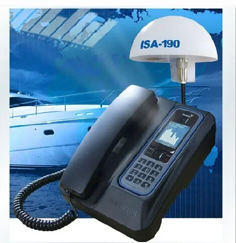 محطة إرساء Matsutec ISD-190 Isatphone Pro مع هوائي نشط وكابل 10 أمتار هاتف قمر صناعي بحري isatdock ISD-190