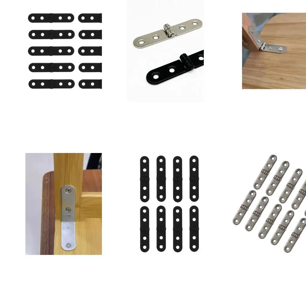 

652F Quiet Closing Buffer Hinge With Rounded Edges Heavy Type Iron For Door Foldable Furniture Easyly Installation