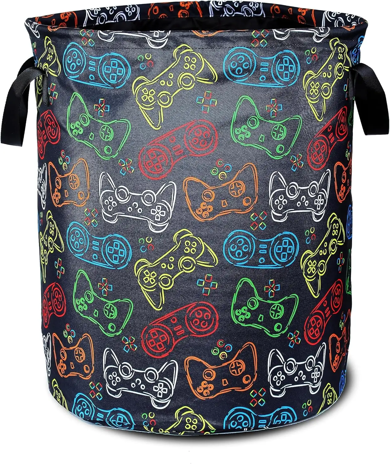 

Color Game Machine Laundry Basket Funny Foldable Waterproof Oxford Cloth Tote Bag Laundry Hamper Clothes Storage Bucket Toy Orga