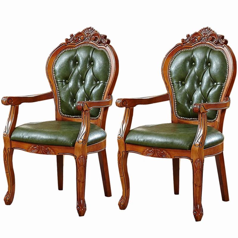 European Dining Chairs Modern Leather Designer Replica Designer Chair Bedroom Lazy Muebles Para El Hogar Outdoor Furniture