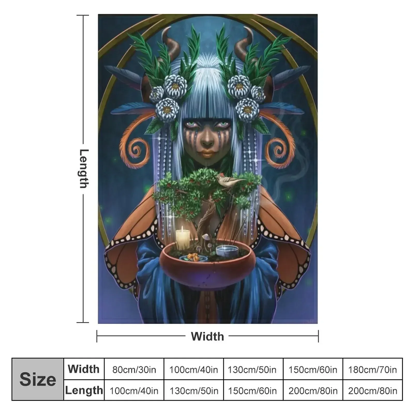 Sacred Things Throw Blanket manga Furrys Soft Plaid Sleeping Bag Blankets